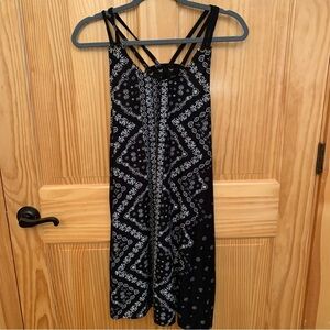 DEREK HEART Black and White Dress